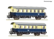 Roco 6200081 - H0 - 2-tlg. Set Spantenwagen, ÖBB, Ep. III